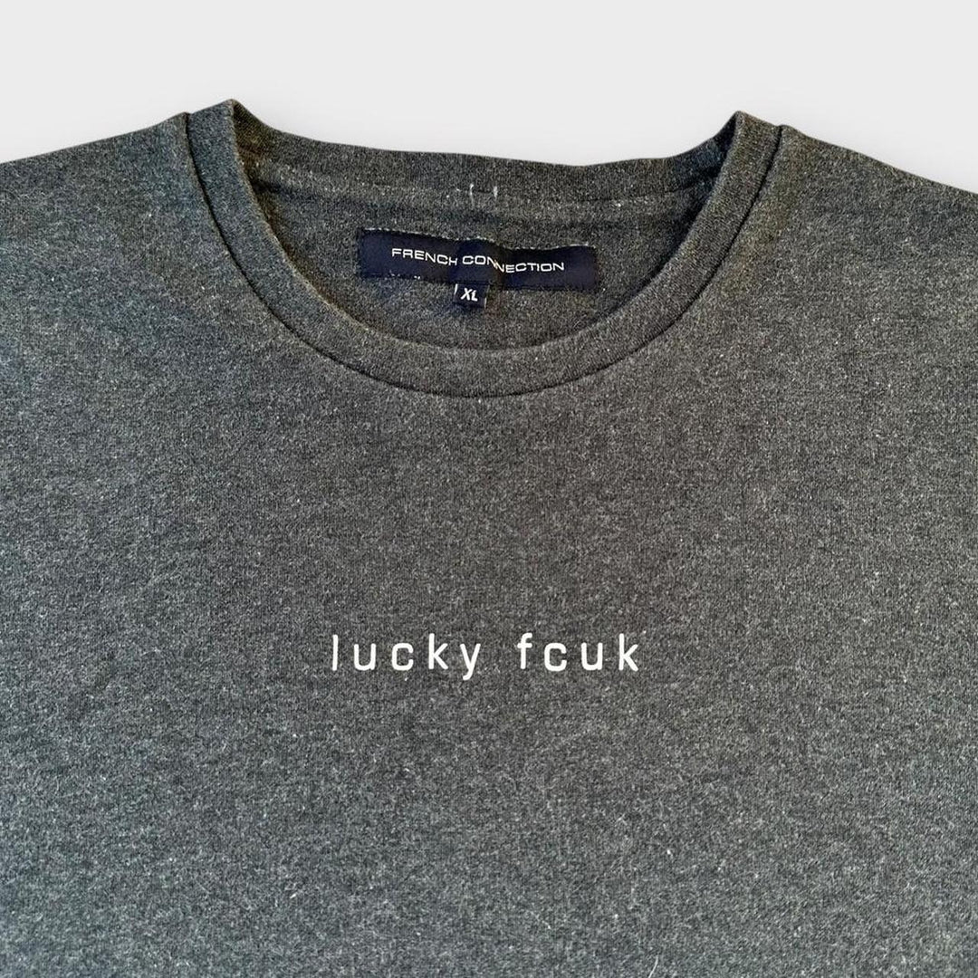 T-shirt con slogan French Connection - XL (vestita media)