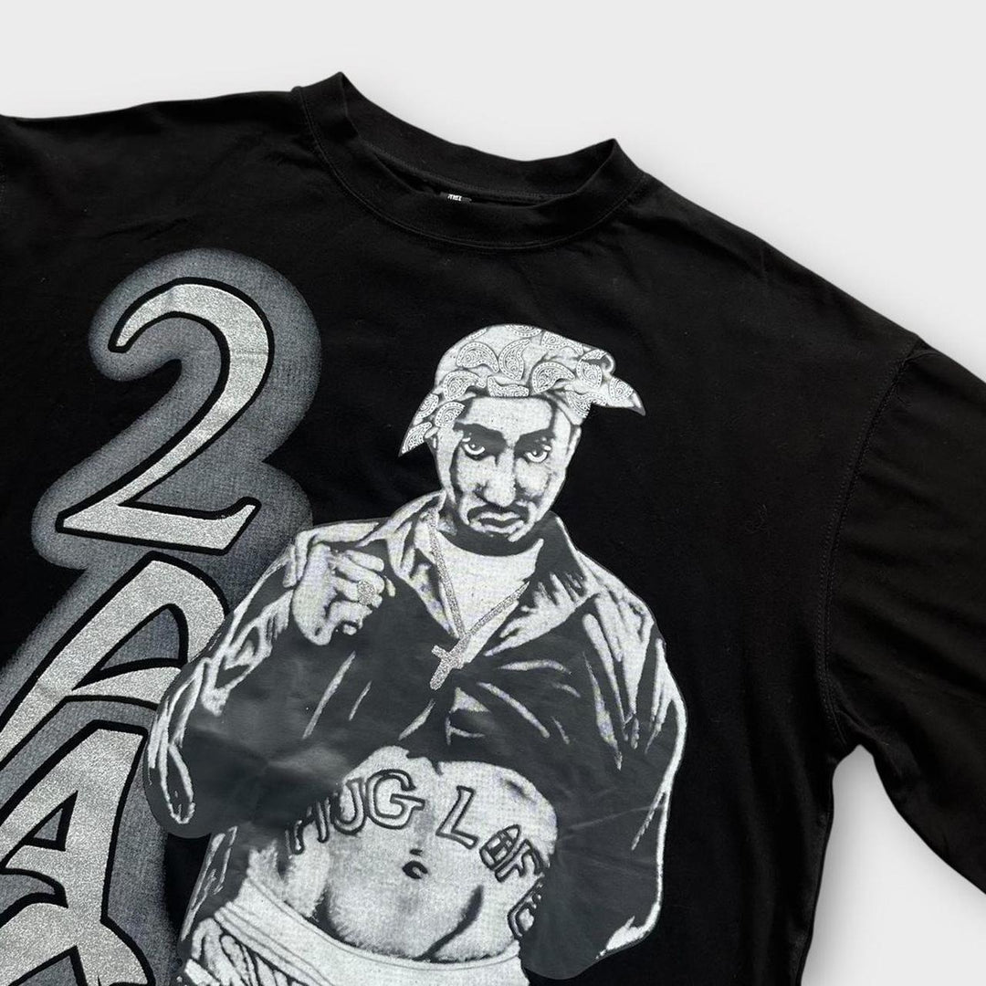 T-shirt grafica vintage Tupac - XL
