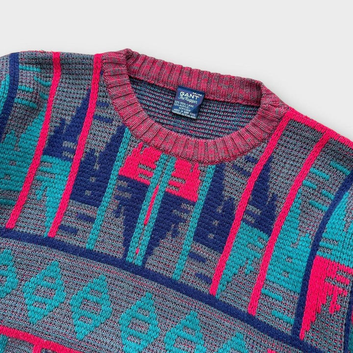 Maglione vintage Gant lavorato a maglia - medio