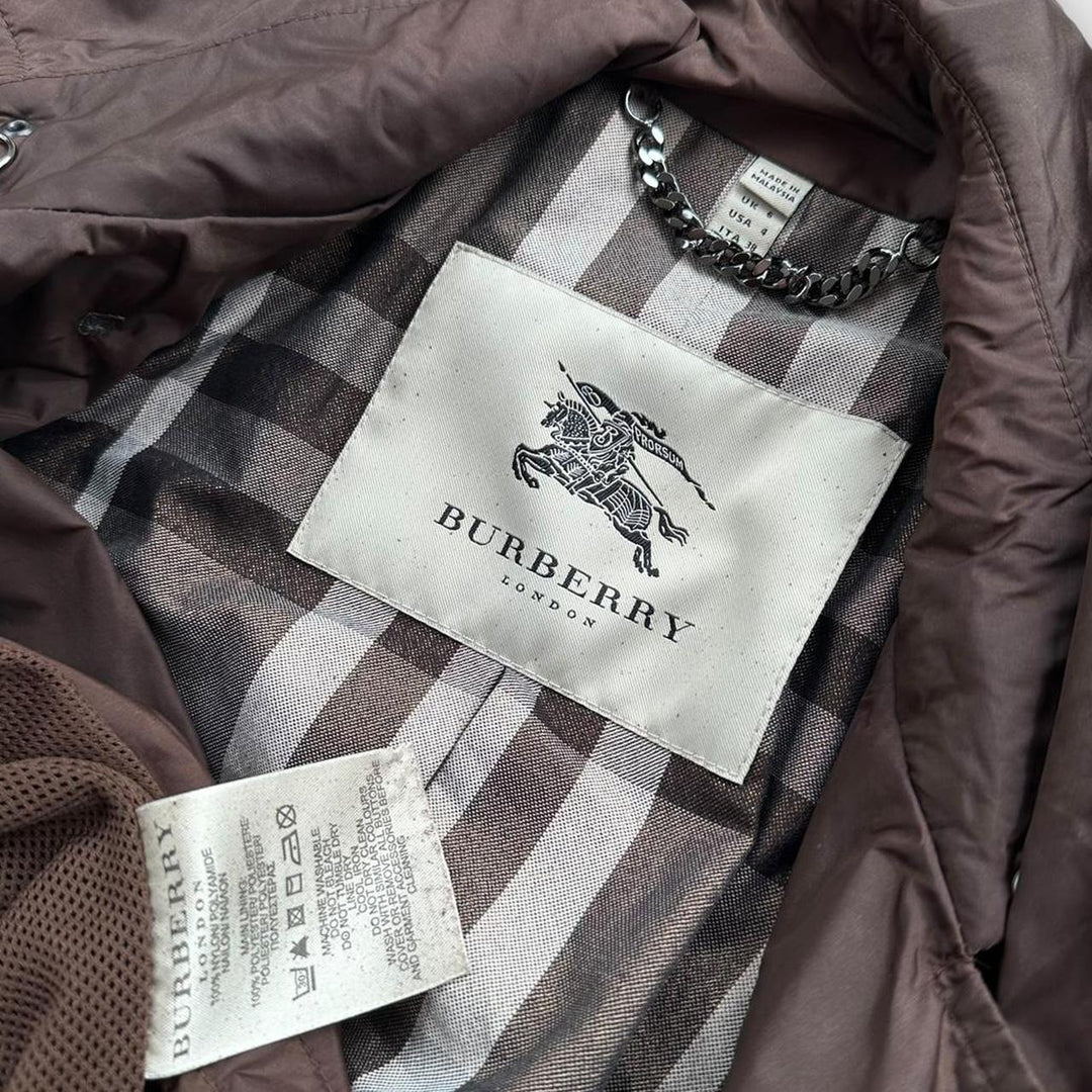 Trench vintage Burberry in nylon - UK6