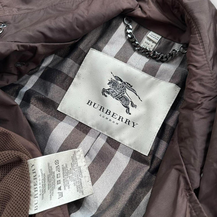 Trench vintage Burberry in nylon - UK6
