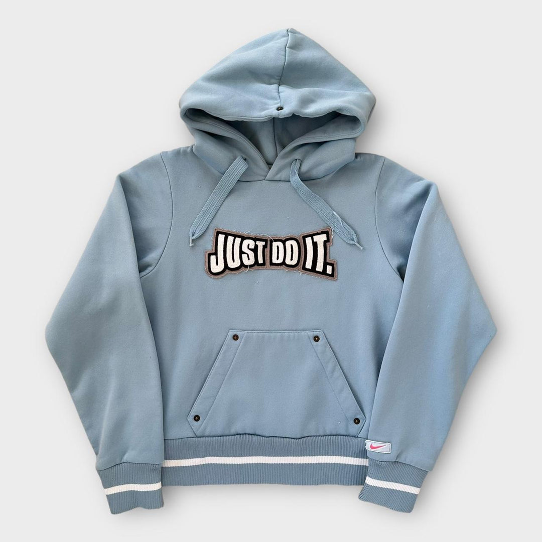 Felpa con cappuccio Nike spell out - taglia media da ragazzo (vestita come una XS)