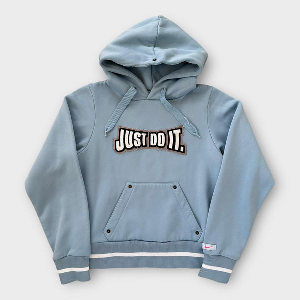 Felpa con cappuccio Nike spell out - taglia media da ragazzo (vestita come una XS)