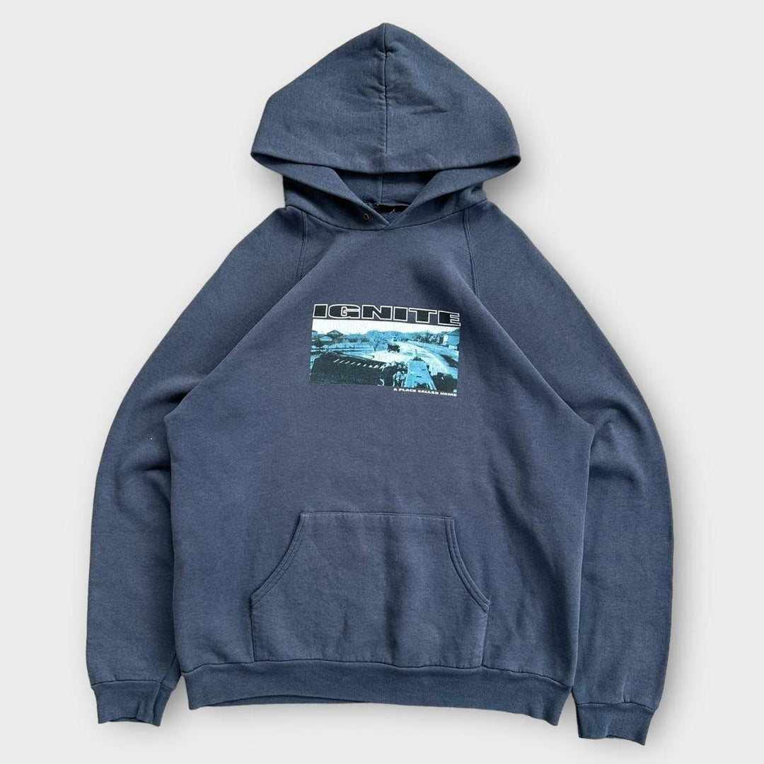 Felpa con cappuccio merch della band Ignite - Taglia media