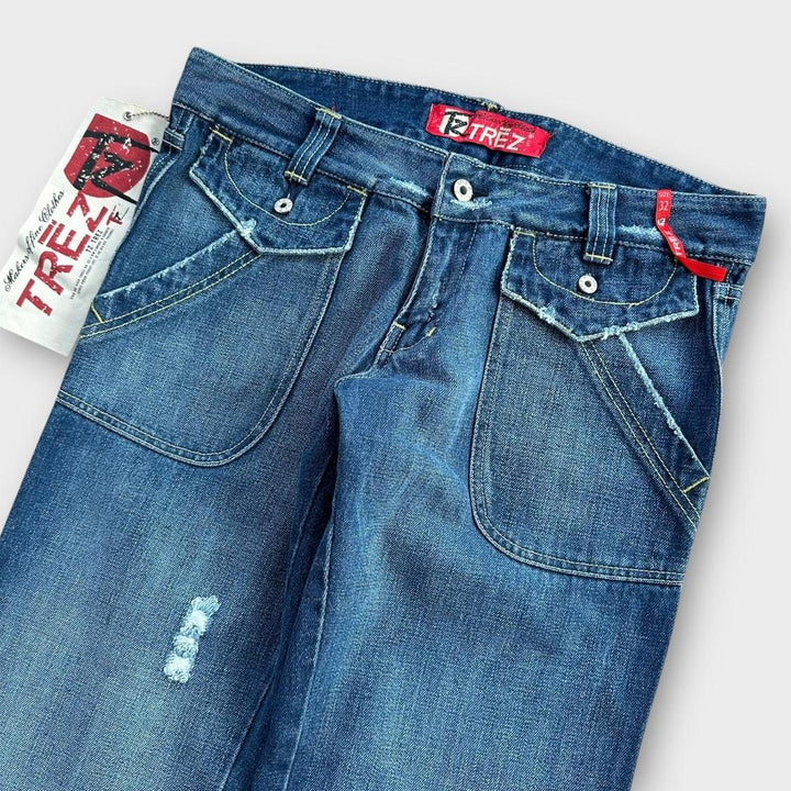 Jeans vintage a gamba larga Y2K - 32 pollici