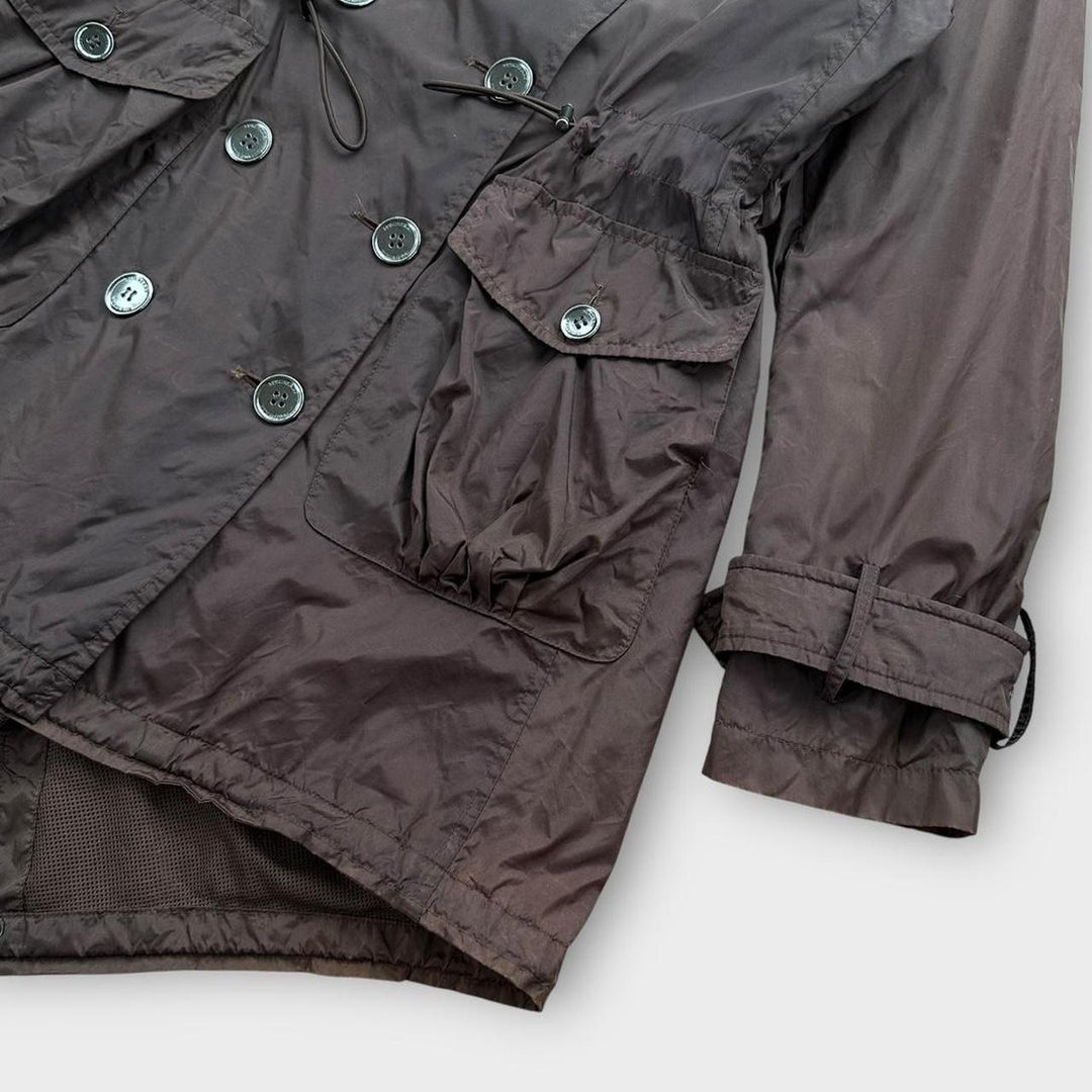 Trench vintage Burberry in nylon - UK6