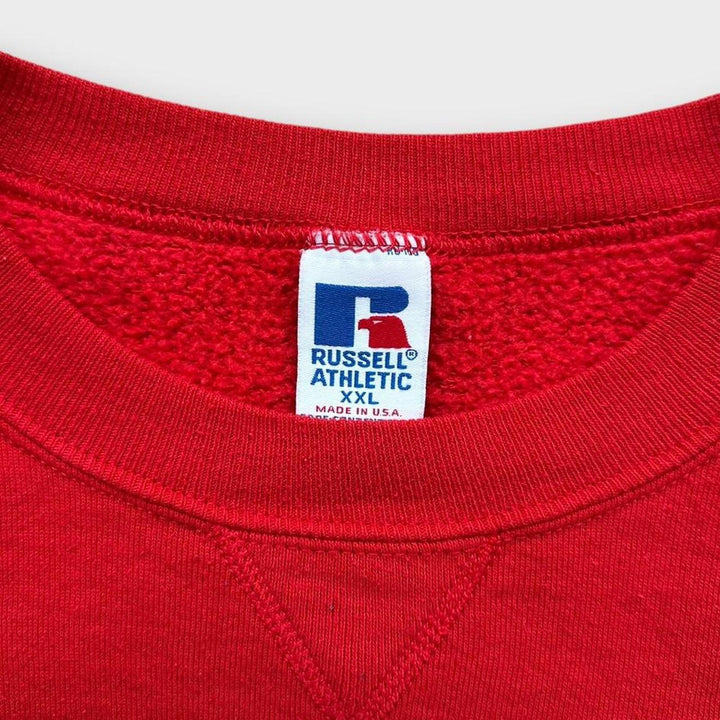 Felpa sportiva vintage Russell - XXL