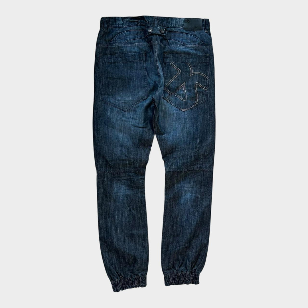 Jeans in denim Y2K con anima contorta - 36x32