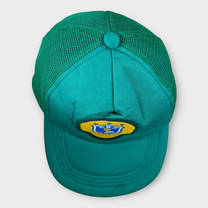 Cappellino da calcio del Brasile degli anni '90 - taglia unica