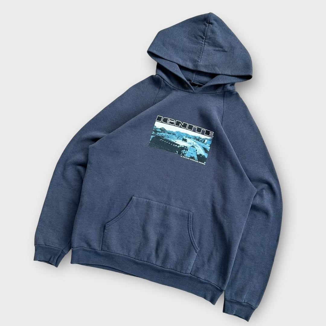 Felpa con cappuccio merch della band Ignite - Taglia media