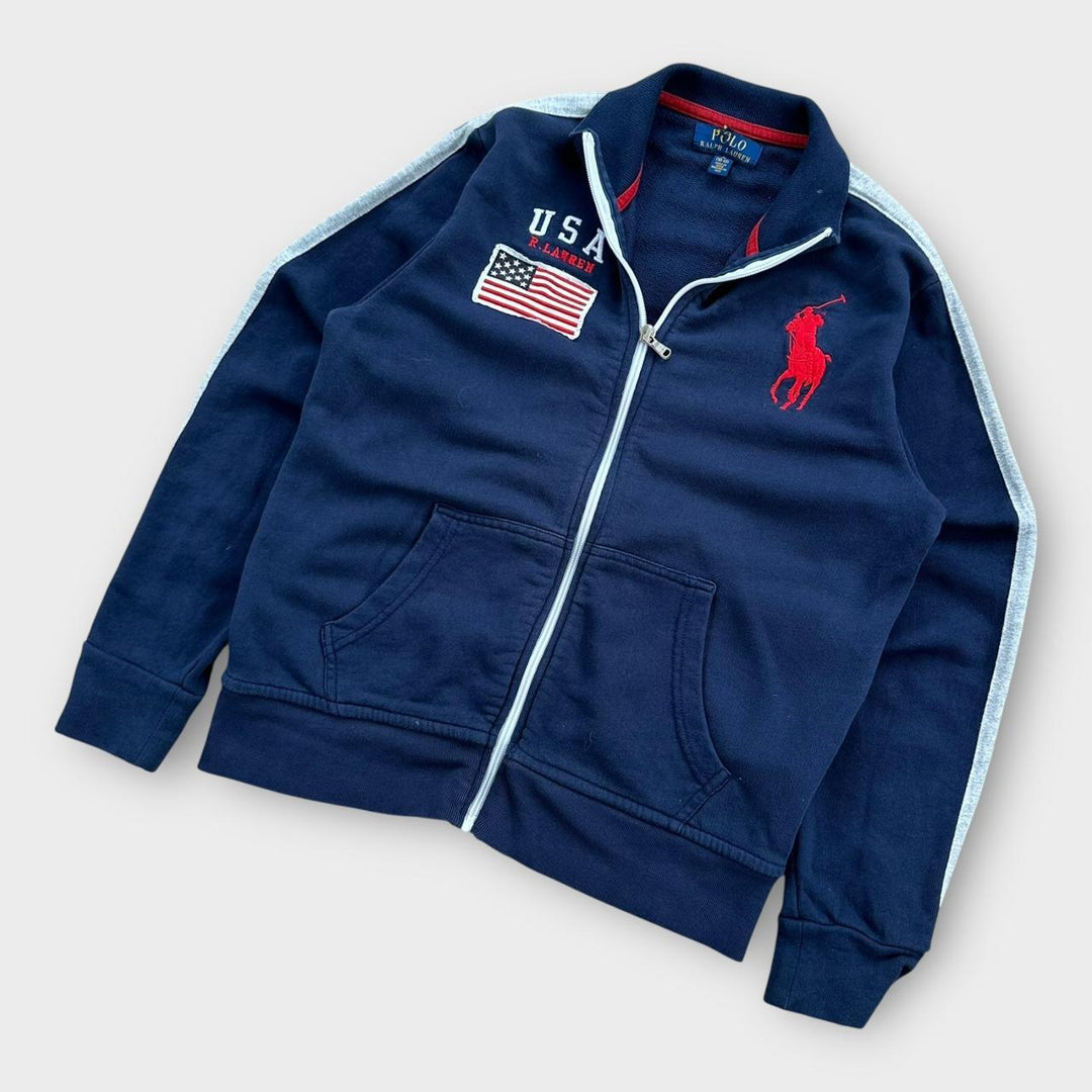 Felpa Ralph Lauren Big Pony - misura media da donna