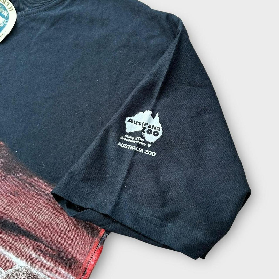 T-shirt con grafica canguro pianeta terra - XL