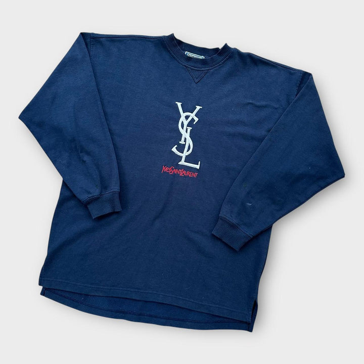 Felpa con scritta YSL - XL