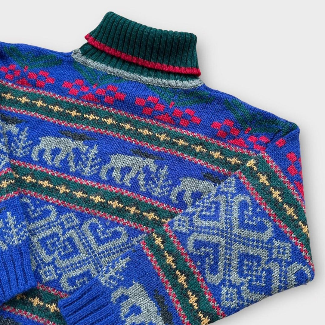 Maglione lavorato a maglia vintage Eddie Bauer - medio