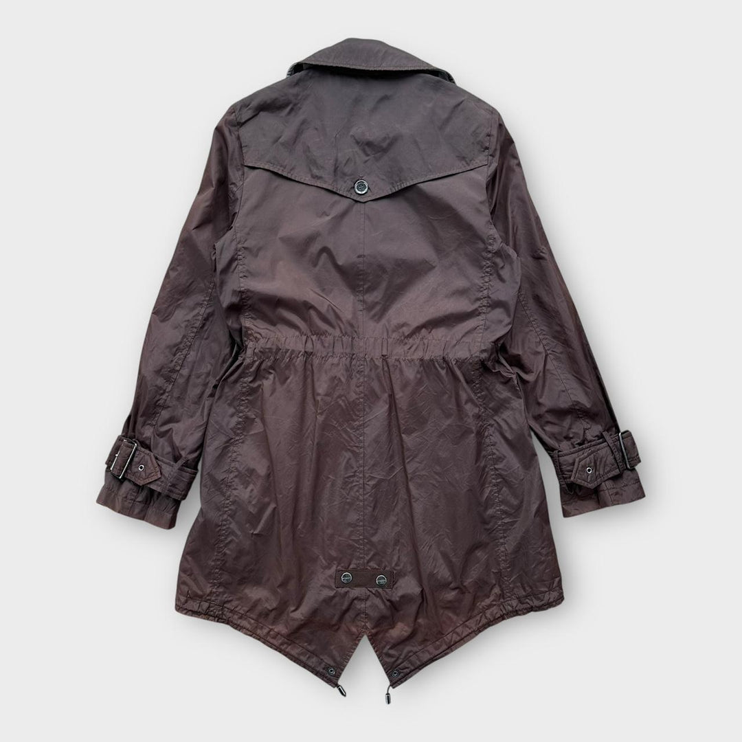 Trench vintage Burberry in nylon - UK6