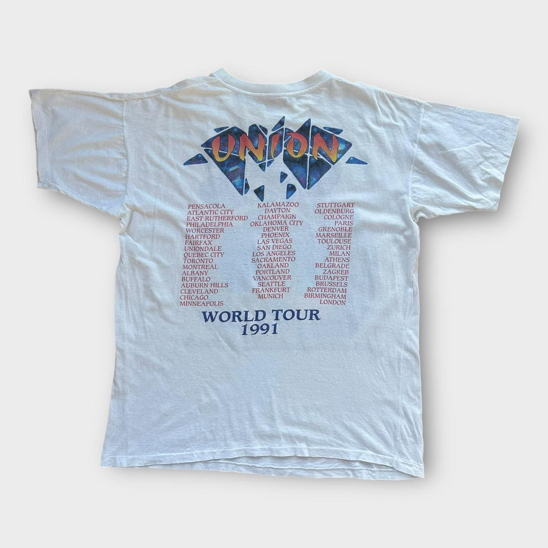T-shirt vintage con fascia YES - grande