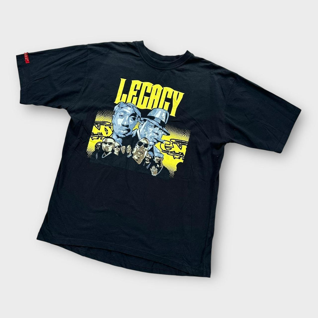 T-shirt grafica vintage di Tupac & Biggie - XL