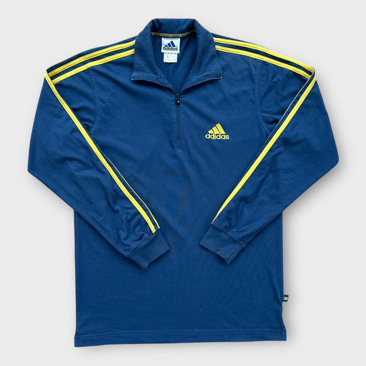 Felpa Adidas con zip a un quarto - piccola