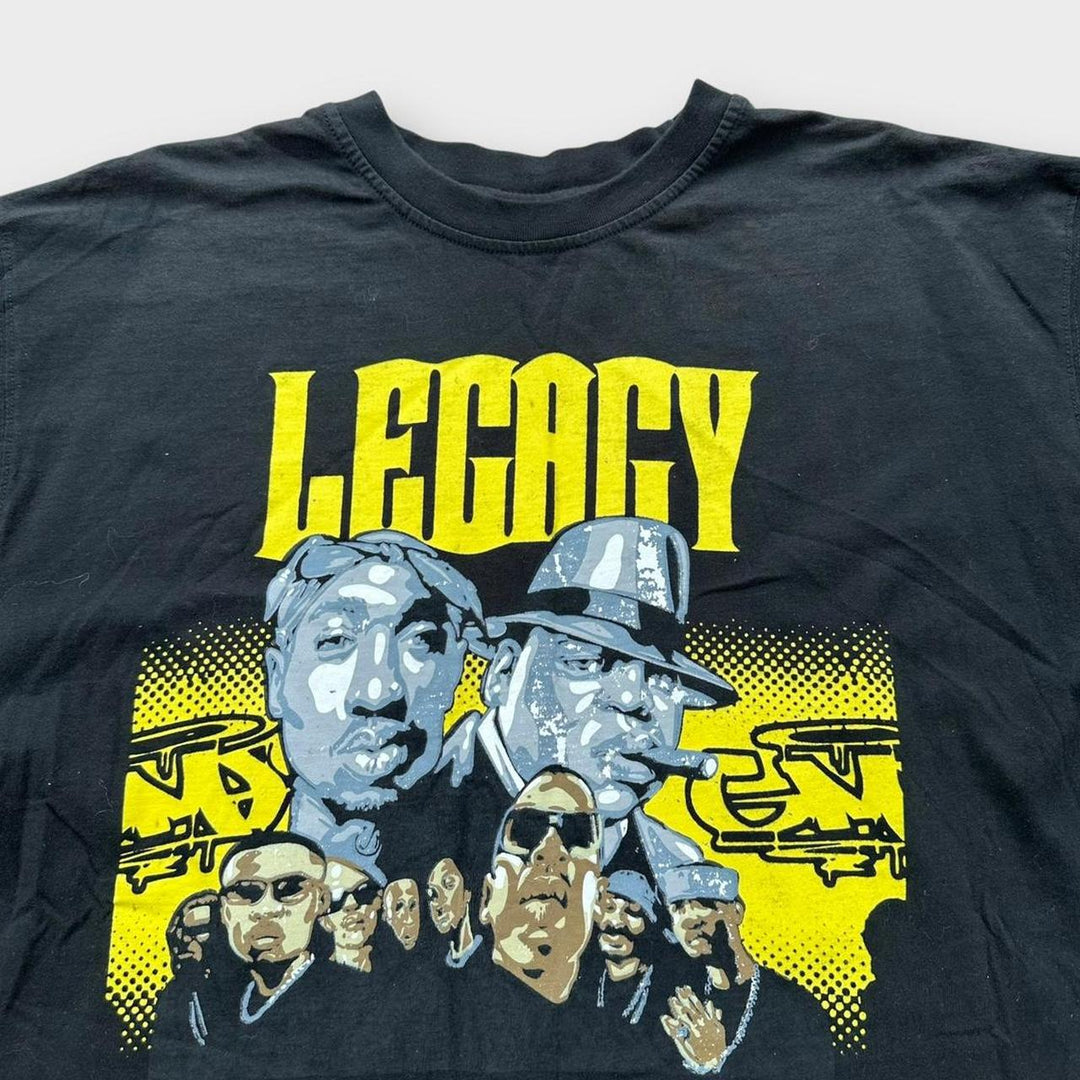 T-shirt grafica vintage di Tupac & Biggie - XL