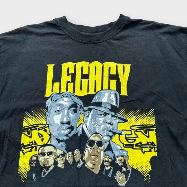 T-shirt grafica vintage di Tupac & Biggie - XL