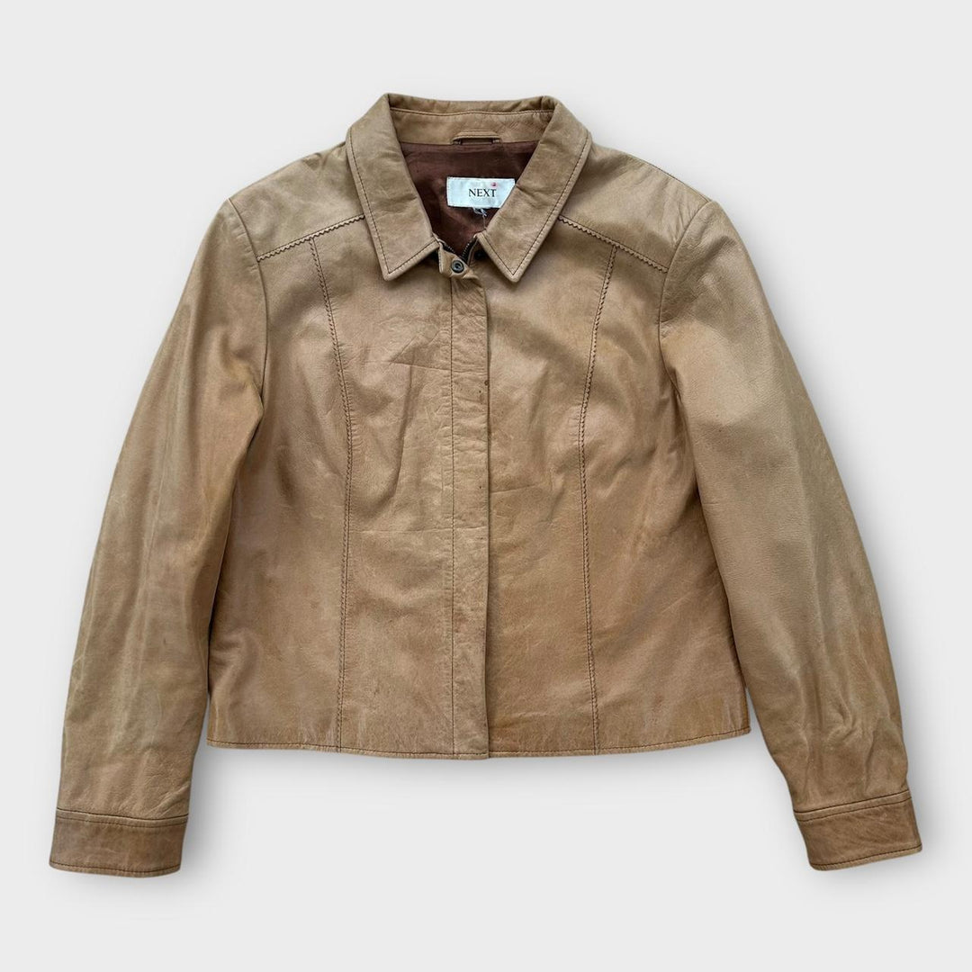 Giacca in pelle Y2K Next: taglia grande da donna