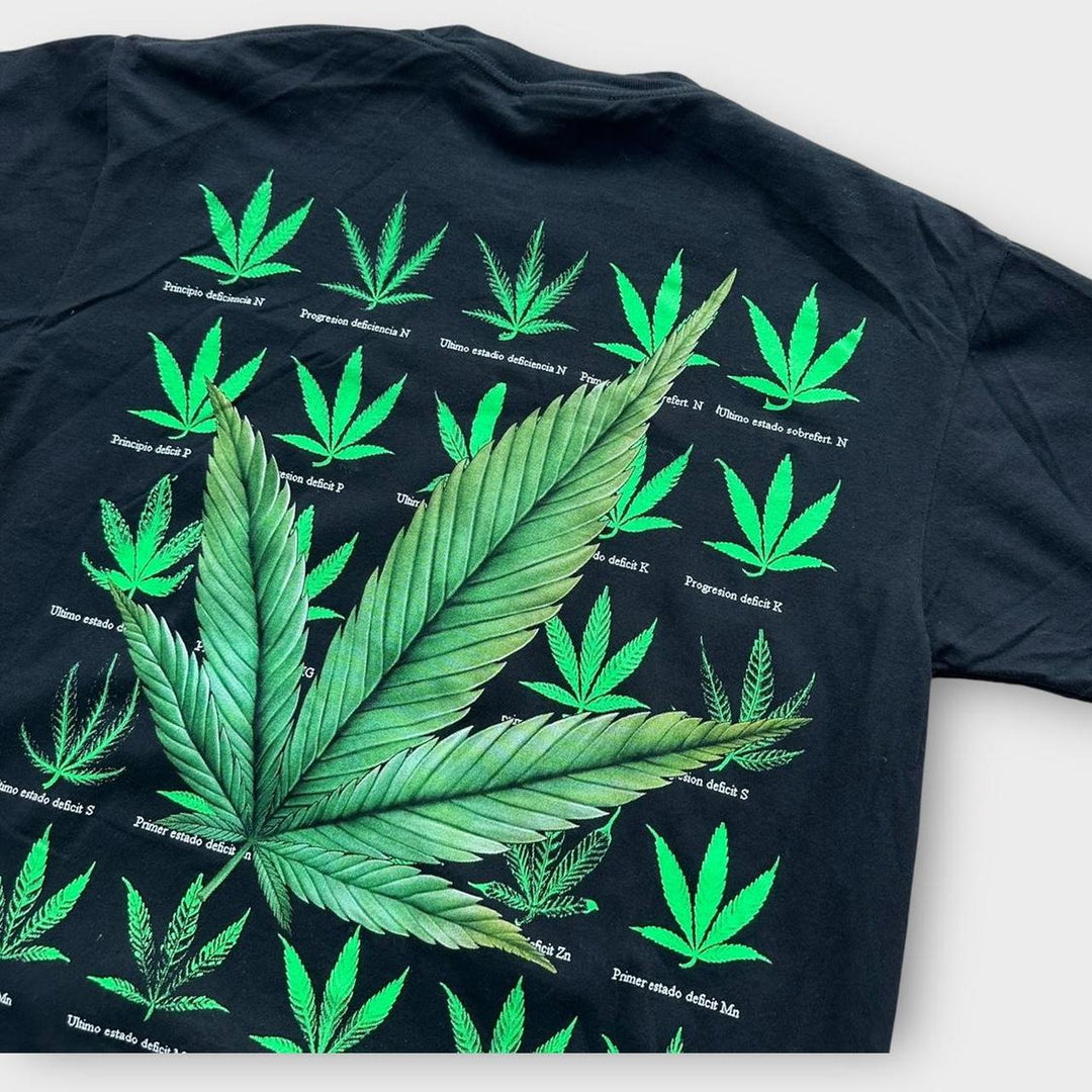 T-shirt con grafica Weed - grande