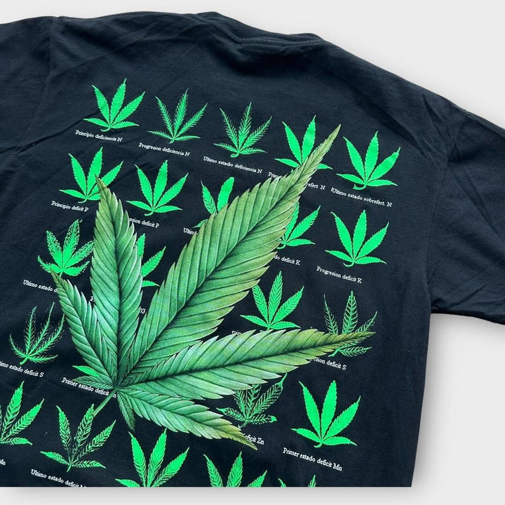 T-shirt con grafica Weed - grande