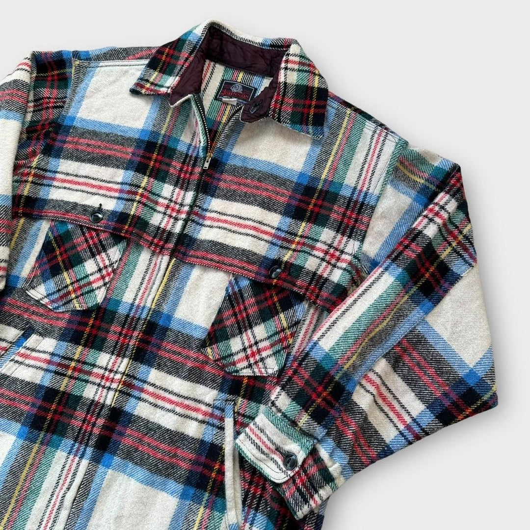 Giacca in flanella di lana Johnson Woolen Mills - Large