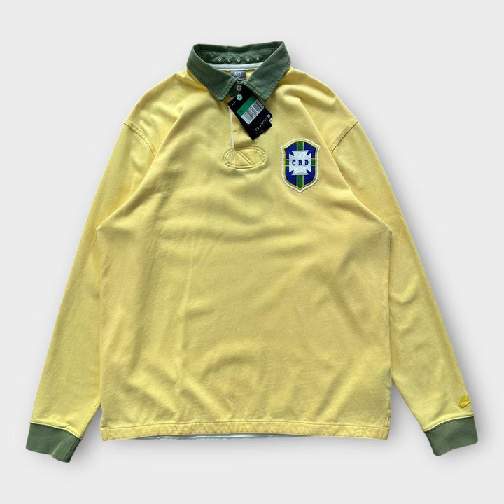 Maglia da rugby vintage Nike Brasile - XL
