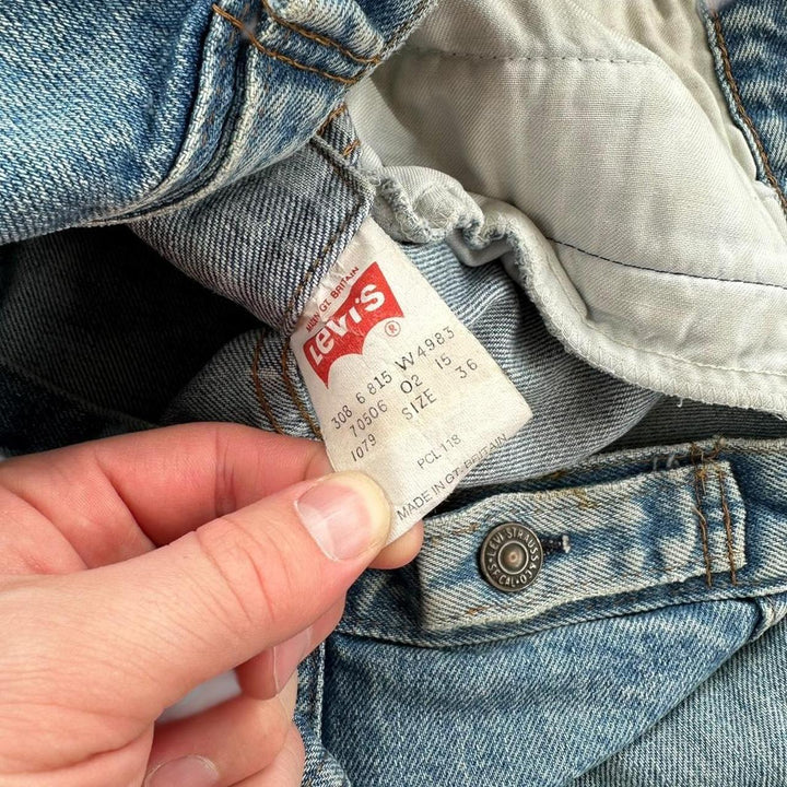 Giacca in denim vintage Levi's - taglia media da donna