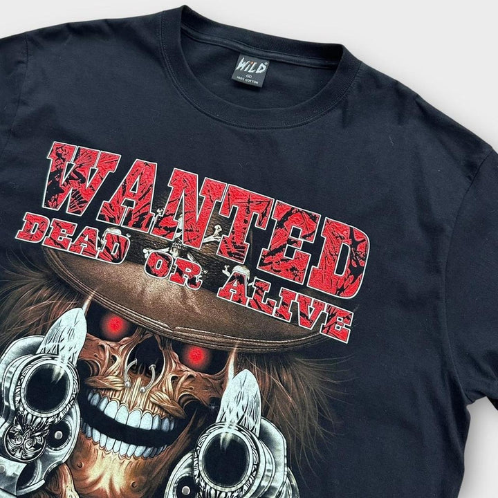 T-shirt grafica con teschio - XL