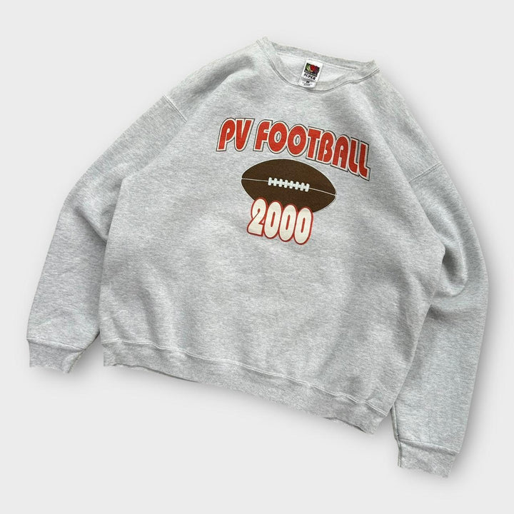Felpa grafica vintage da football americano - XL