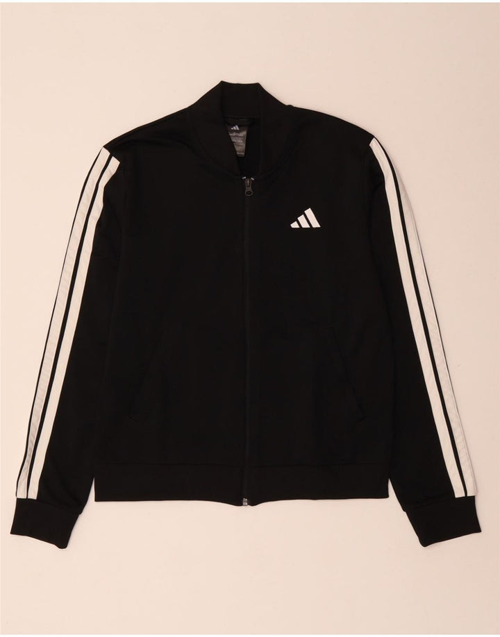 Giacca da tuta da donna ADIDAS UK 8/10 Small Poliestere nero