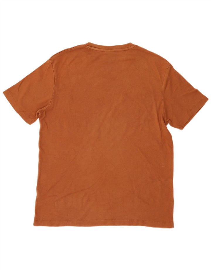 T-shirt Zara da uomo Top Marrone medio