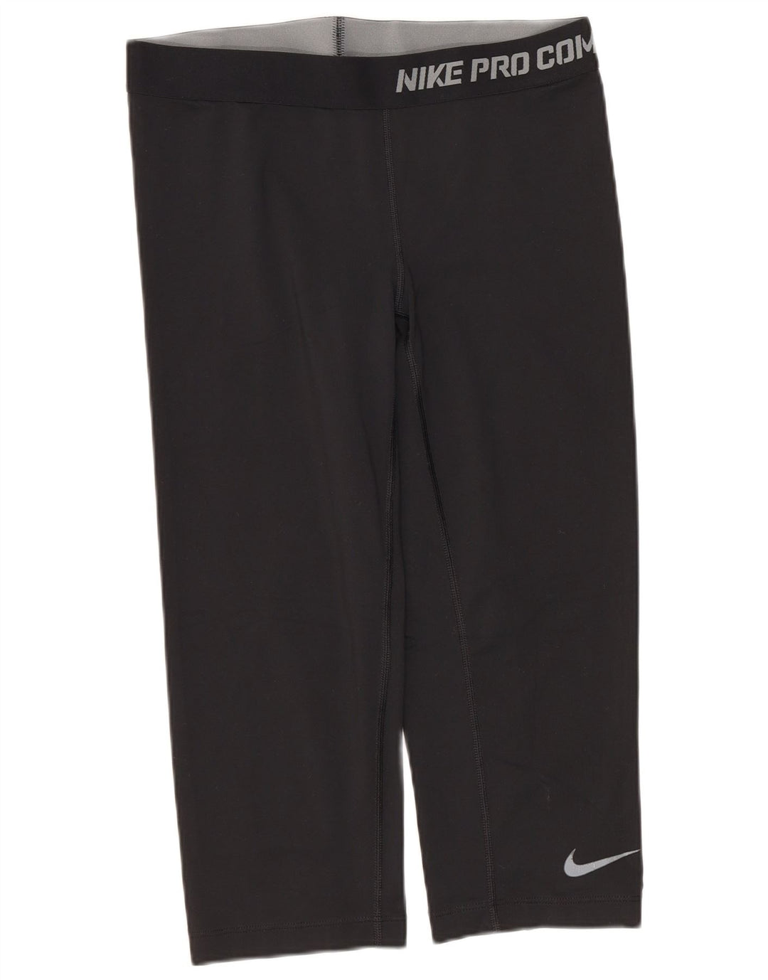 Leggings Nike Dri Fit Graphic Capri da donna UK 12 medio nero