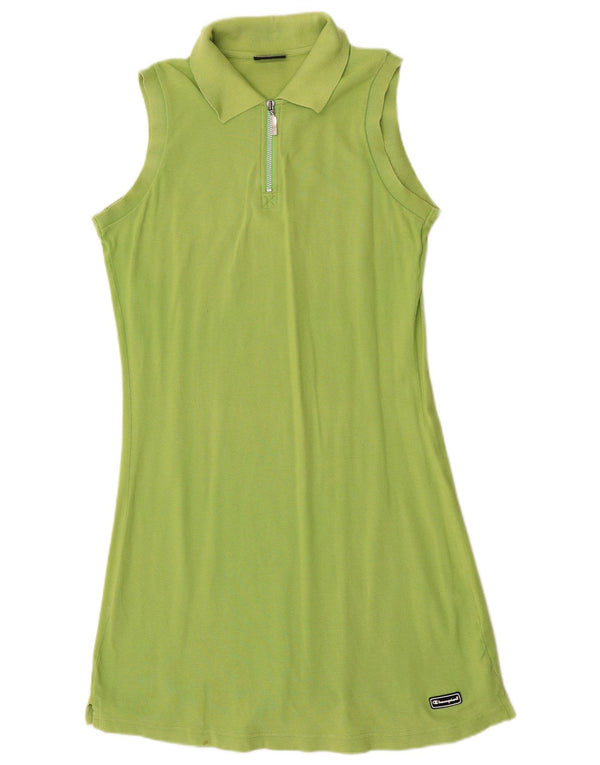 Abito polo senza maniche da donna Champion UK 18 XL cotone verde