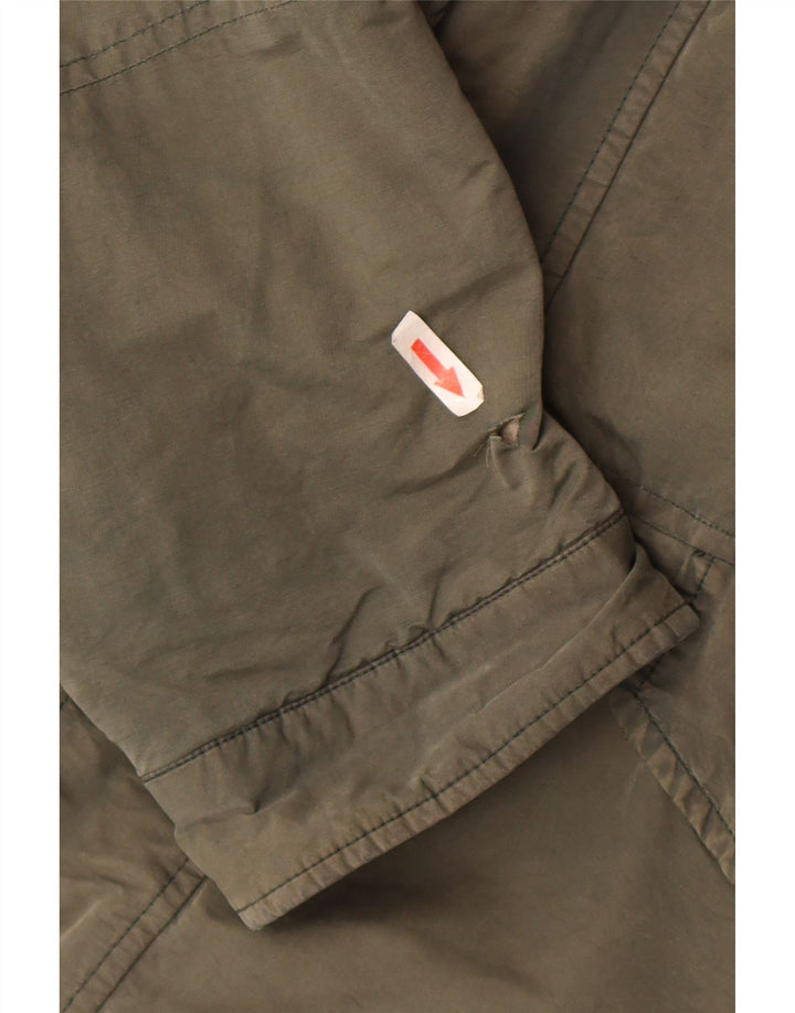 Giacca utility con cappuccio da uomo Hackett UK 42 XL cotone kaki
