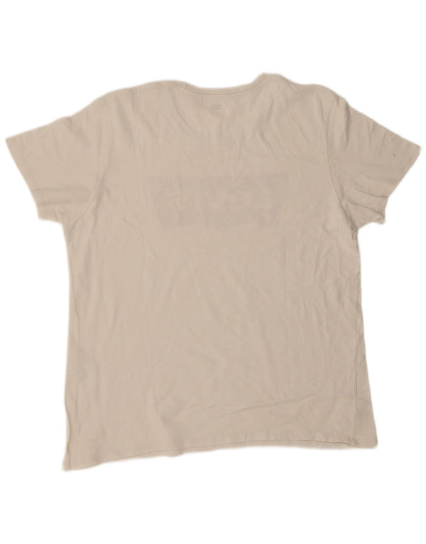 T-shirt grafica da uomo Levi's Top XL bianca