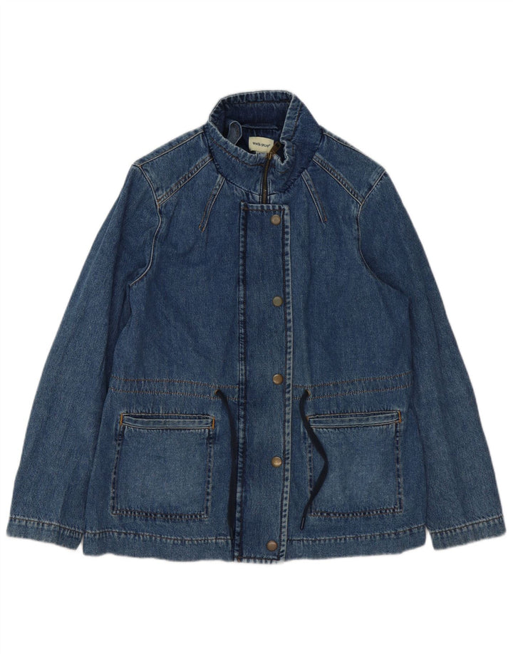 Giacca di jeans da donna White Stuff UK 12 Cotone blu medio