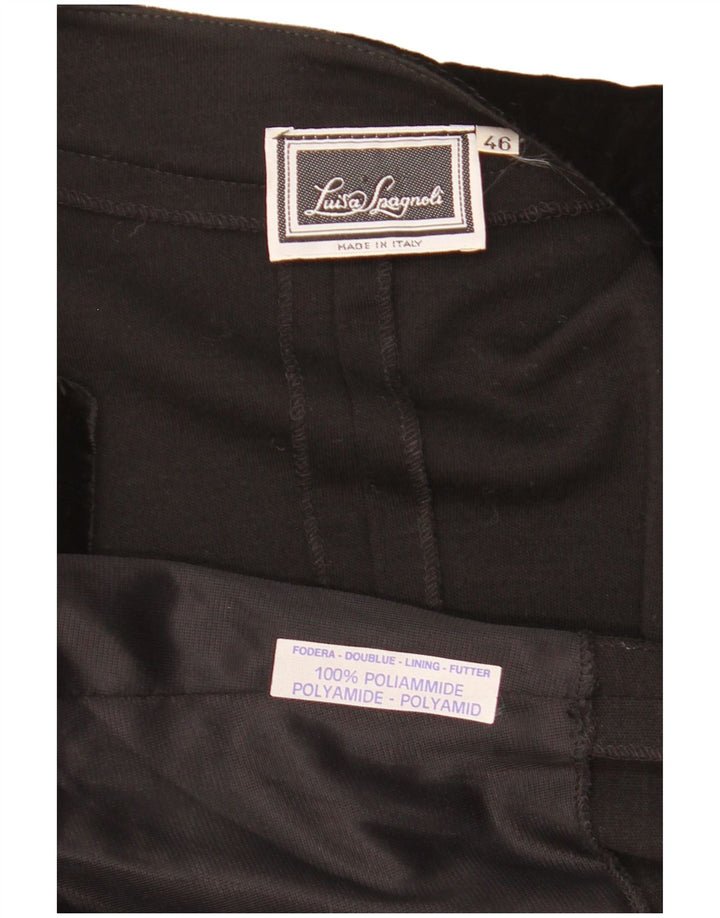 Luisa Spagnoli Cardigan Donna Manica 3/4 Top IT 46 Large Nero