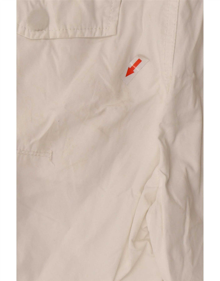 Pantaloncini cargo da uomo Calvin Klein W32 cotone bianco medio