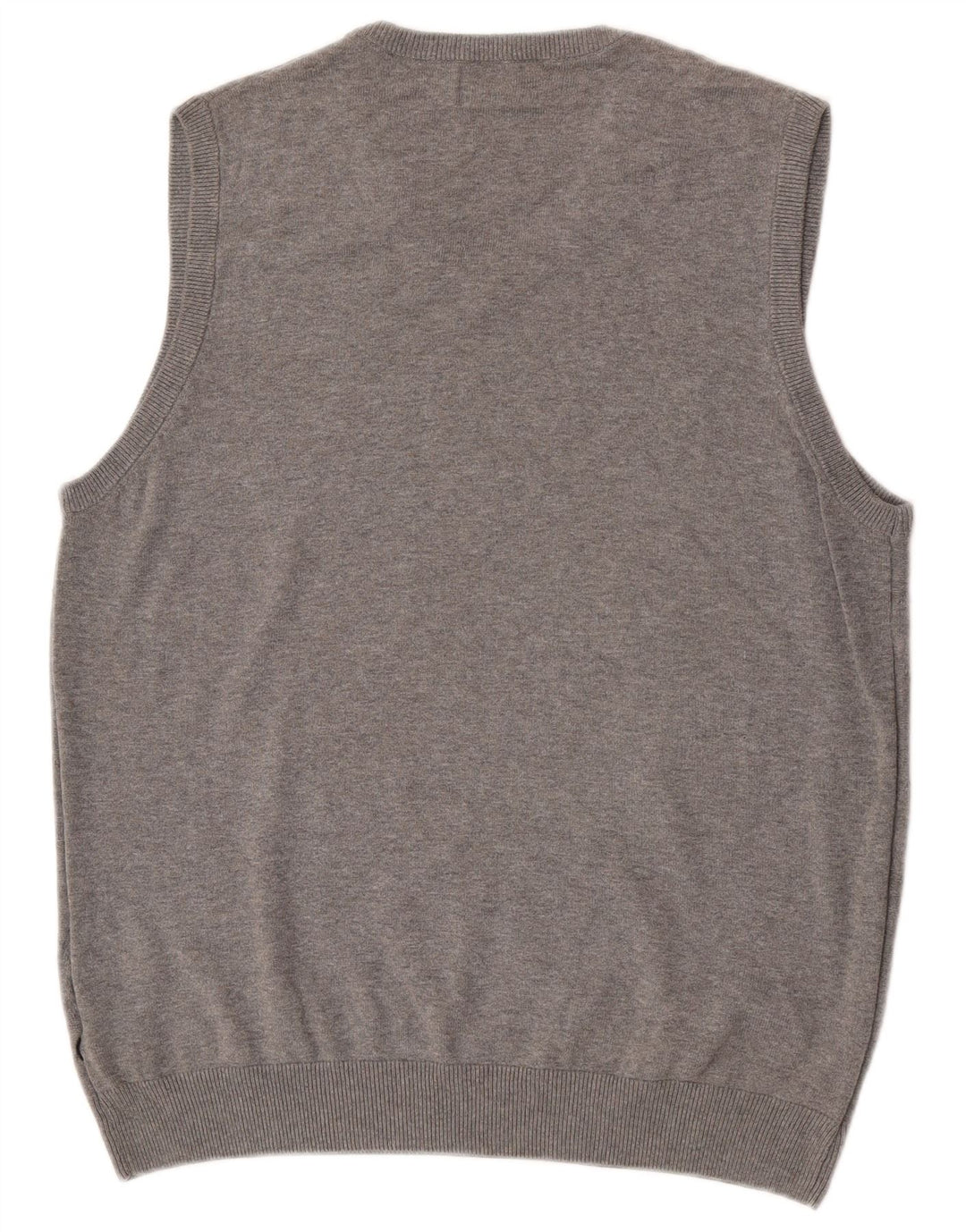 MARKS & SPENCER Canotta da uomo blu Harbour Vest UK 38/40 Grigio medio