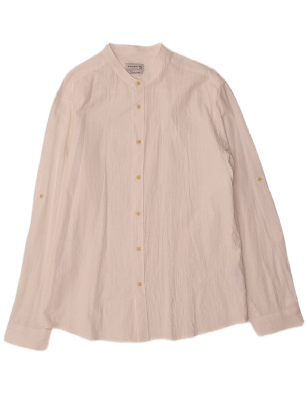 Camicia Calliope da uomo vestibilità regolare 2XL cotone bianco