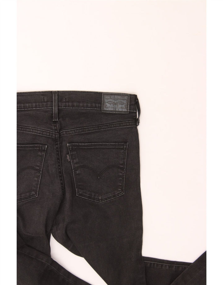 LEVI'S Womens Slimming Skinny Jeans W29 L26 Black Cotton Vintage Levi's and Second-Hand Levi's from Messina Hembry 