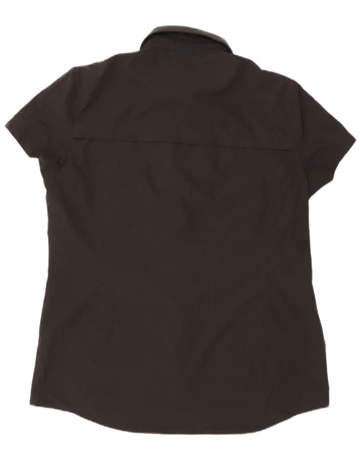 Camicia a maniche corte da donna Mountain Warehouse UK 16 Large Poliestere nero
