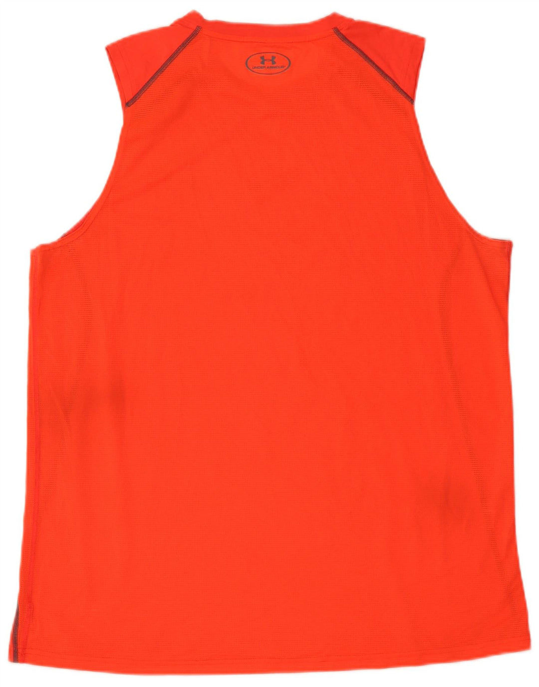 Under Armour Uomo Heat Gear Gilet Top 2XL Arancione Poliestere