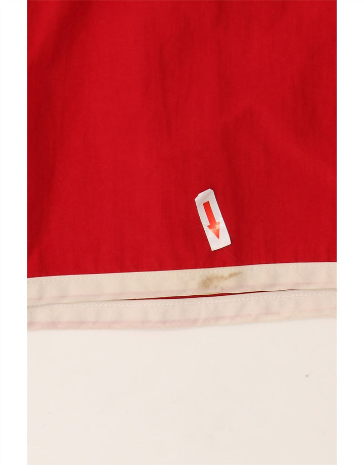 Pantaloncini sportivi Adidas da uomo grandi in poliestere rosso