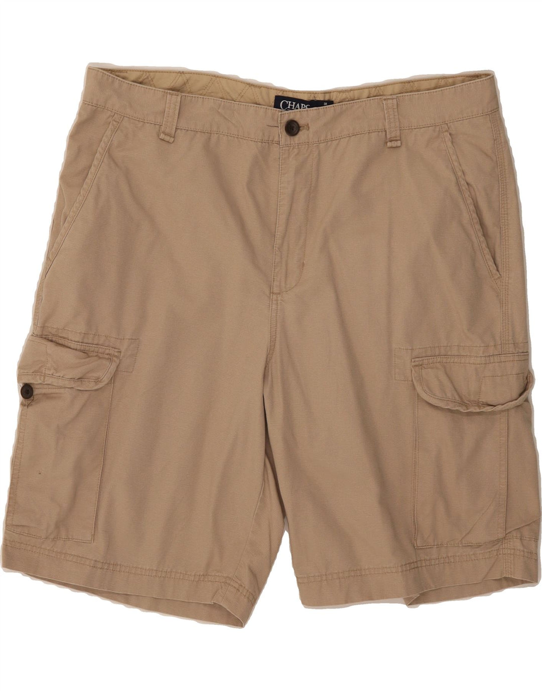 CHAPS Mens Cargo Shorts W38 XL Beige Vintage Chaps and Second-Hand Chaps from Messina Hembry 