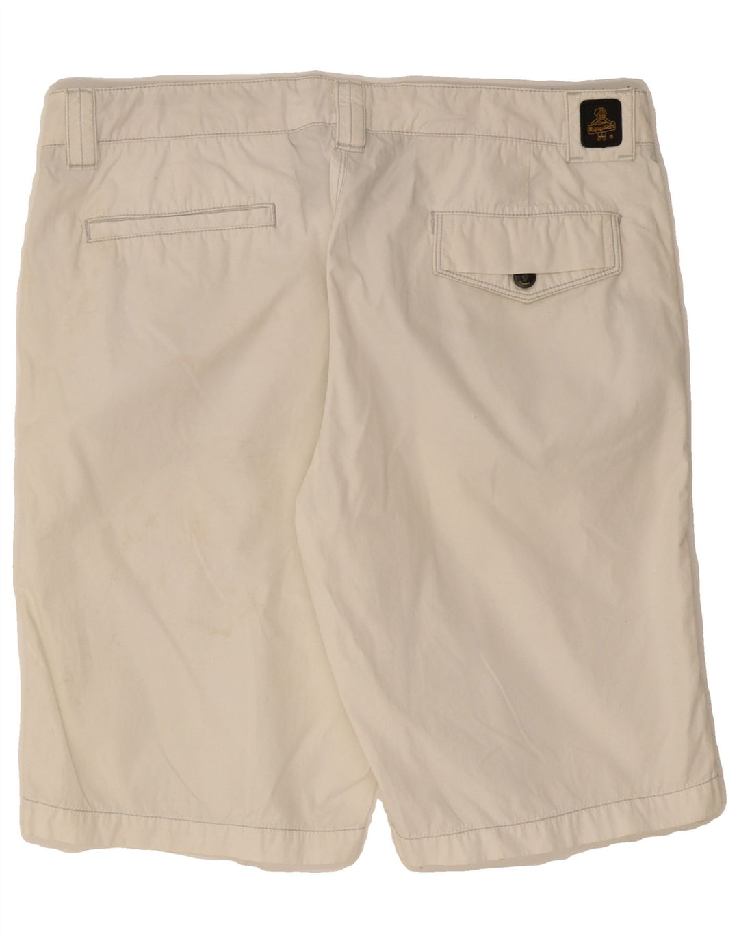 REFRIGIWEAR Mens Chino Shorts W34 Large White Cotton Vintage Refrigiwear and Second-Hand Refrigiwear from Messina Hembry 