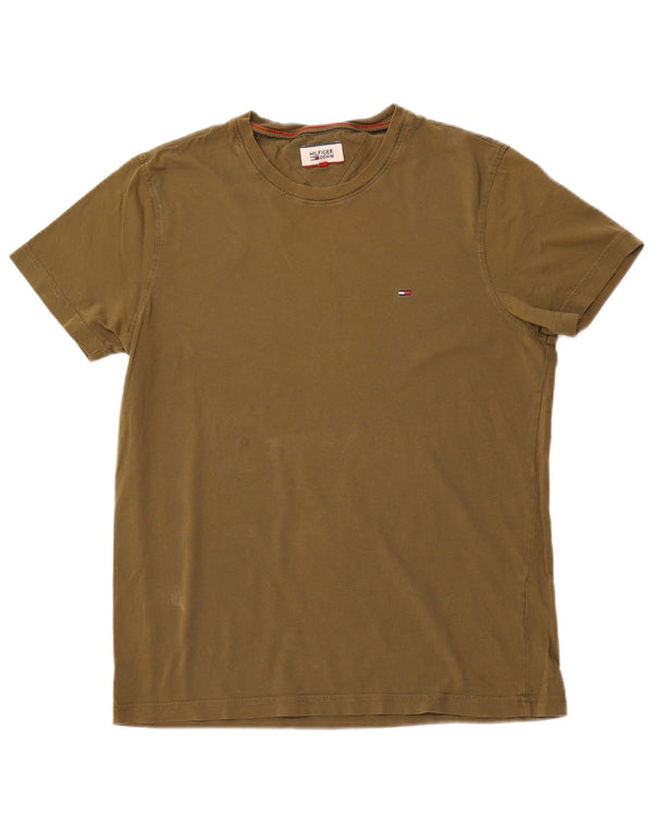 TOMMY HILFIGER T-shirt da uomo Top Large Khaki